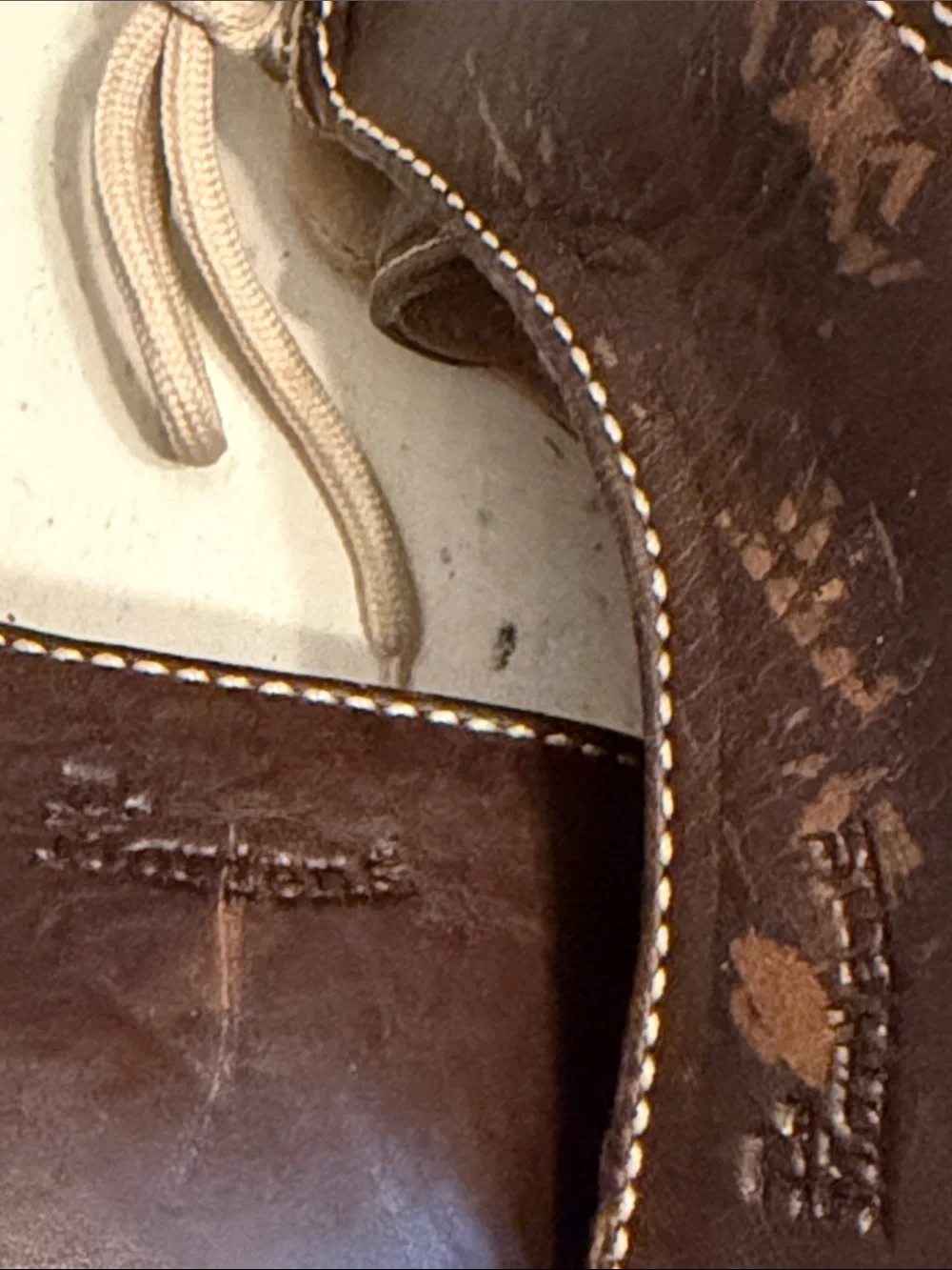 Dr. Martens vintage loafers.  Brown 3-eye style.  Made in England.
